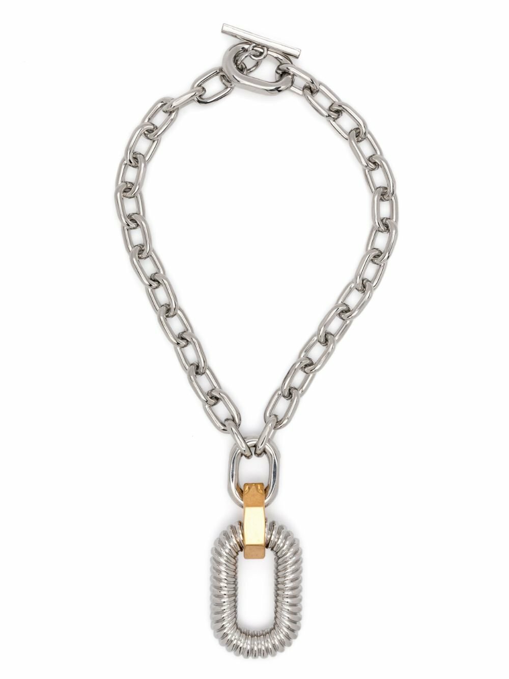 ネックレス・ペンダント Paco Rabanne Bold Silver Chain Necklace Rabanne Paco Bold Silver Chain Necklace | ModeSens