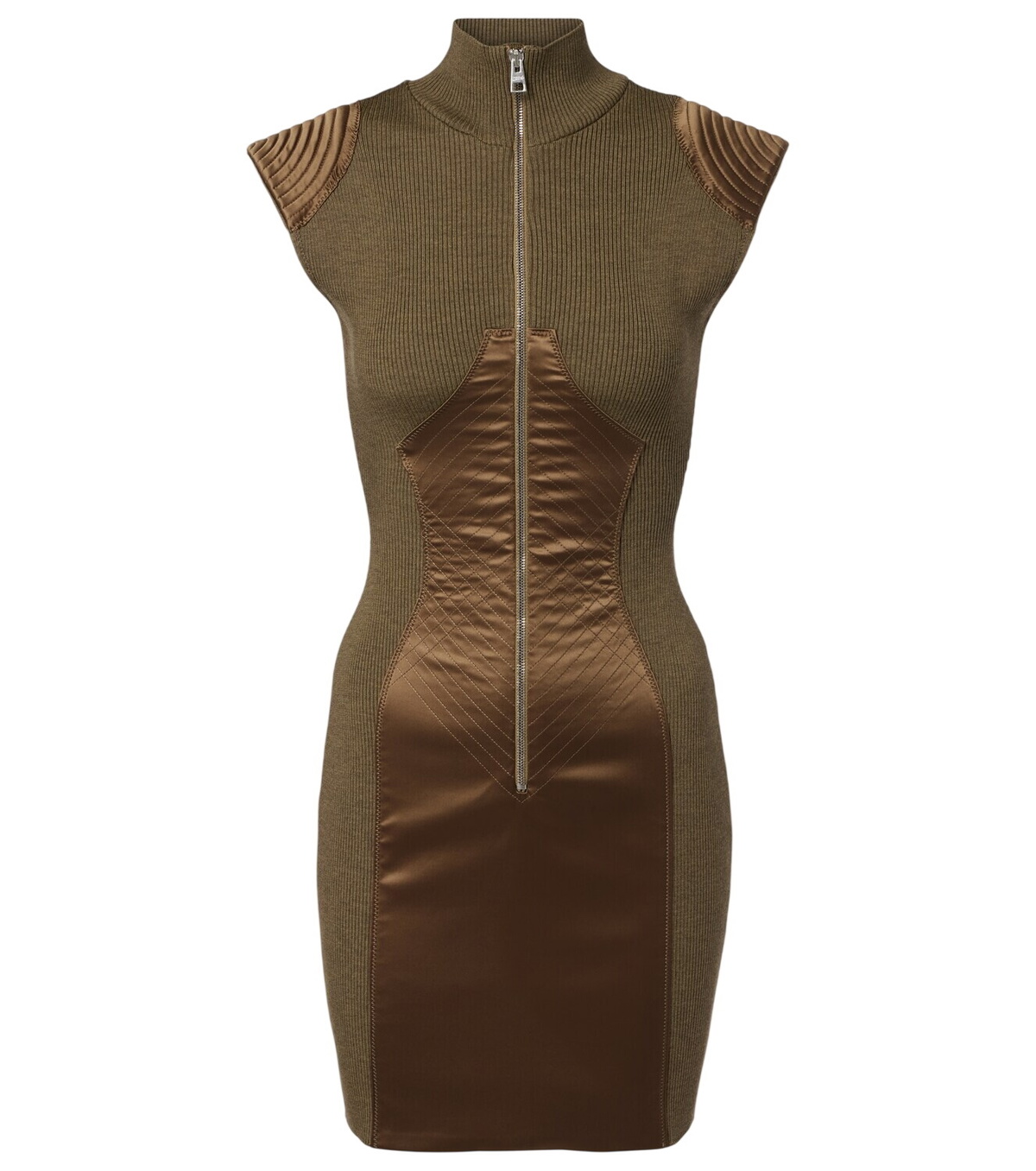 Jean Paul Gaultier Brown Soleil Minidress Jean Paul Gaultier