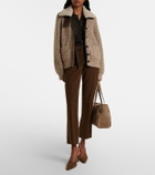 Brunello Cucinelli Cropped cotton flared pants
