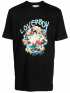 CHARLES JEFFREY LOVERBOY - Printed Organic Cotton T-shirt