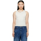CAMPERLAB Gray Ribbed Tank Top