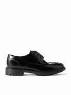 SAINT LAURENT - Lino Leather Derby Shoes - Black
