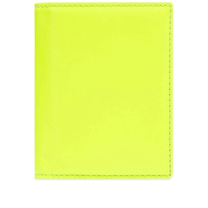 Photo: Comme des Garçons SA0641SF Super Fluo Wallet in Yellow