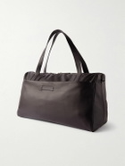 Zegna - Full-Grain Leather Weekend Bag