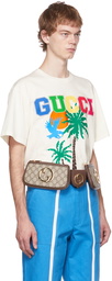 Gucci White Printed T-Shirt