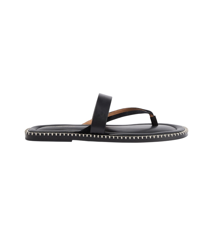 Photo: Dries Van Noten Leather thong sandals