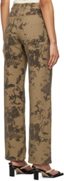 WYNN HAMLYN Tan Burn Out Jeans