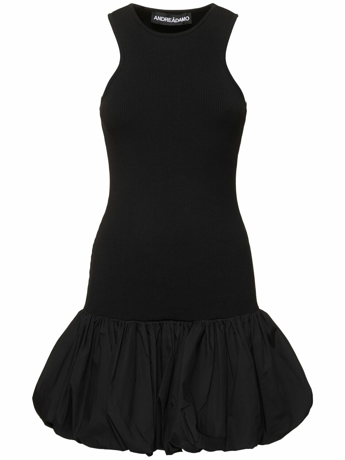 ANDREADAMO - Sculpting Jersey Slip-on Mini Dress ANDREADAMO