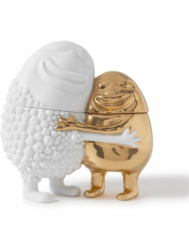 Photo: L'Objet - Haas Brothers Huggers Gold-Plated Porcelain Box