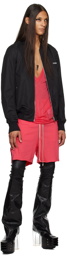 Rick Owens SSENSE Exclusive Pink KEMBRA PFAHLER Edition Shorts