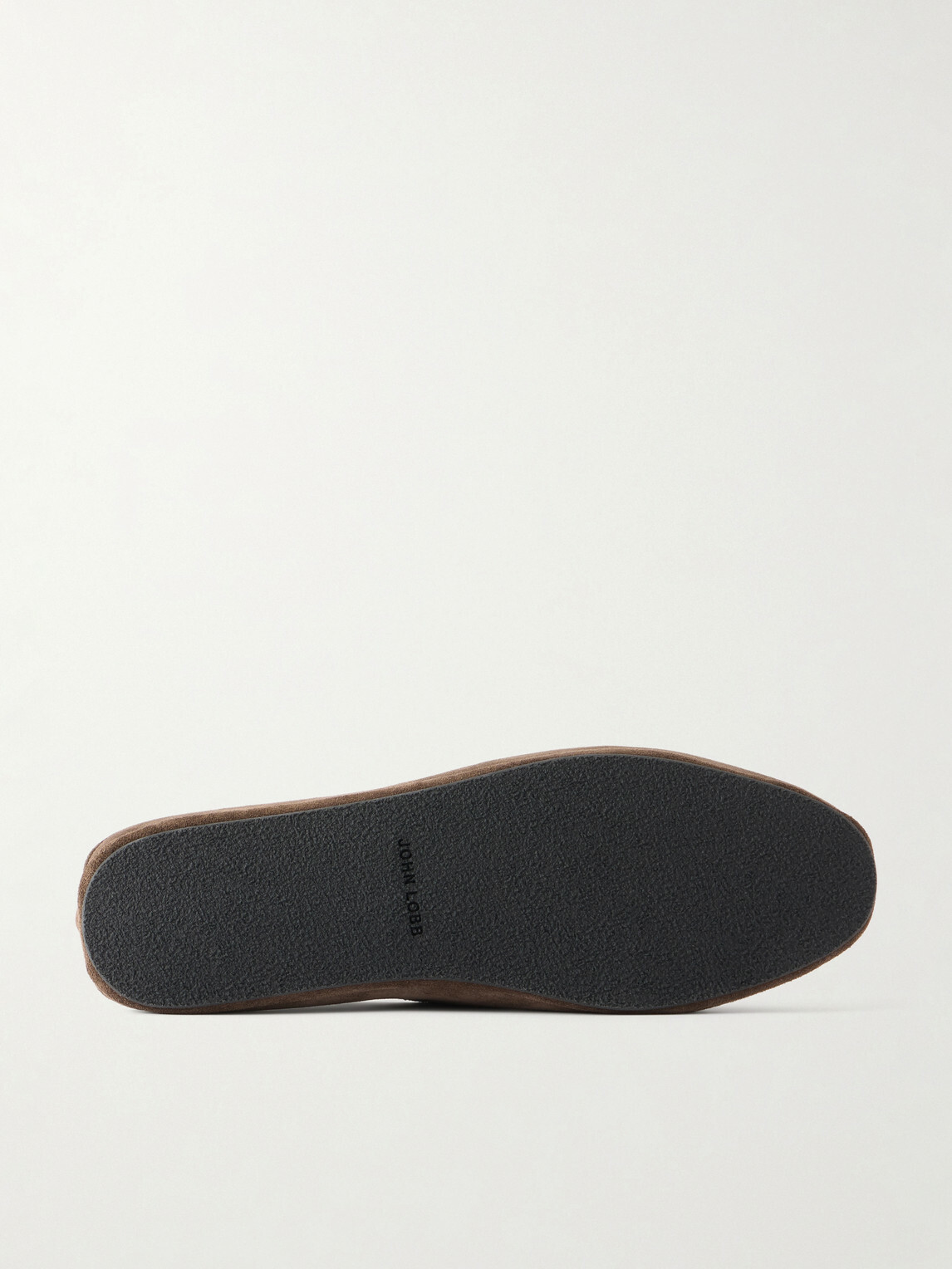 John Lobb - Kingston II Collapsible-Heel Suede Loafers - Brown