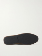 John Lobb - Kingston II Collapsible-Heel Suede Loafers - Brown