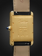Cartier - Tank Louis Cartier Automatic 25.5mm 18-Karat Gold and Alligator Watch, Ref. No. WGTA0091