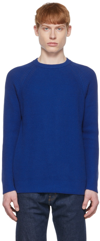 Photo: Norse Projects Blue Roald Sweater
