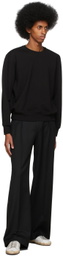 WARDROBE.NYC Black Track Sweatshirt