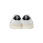 Tom Ford White and Black Bannister Sneakers