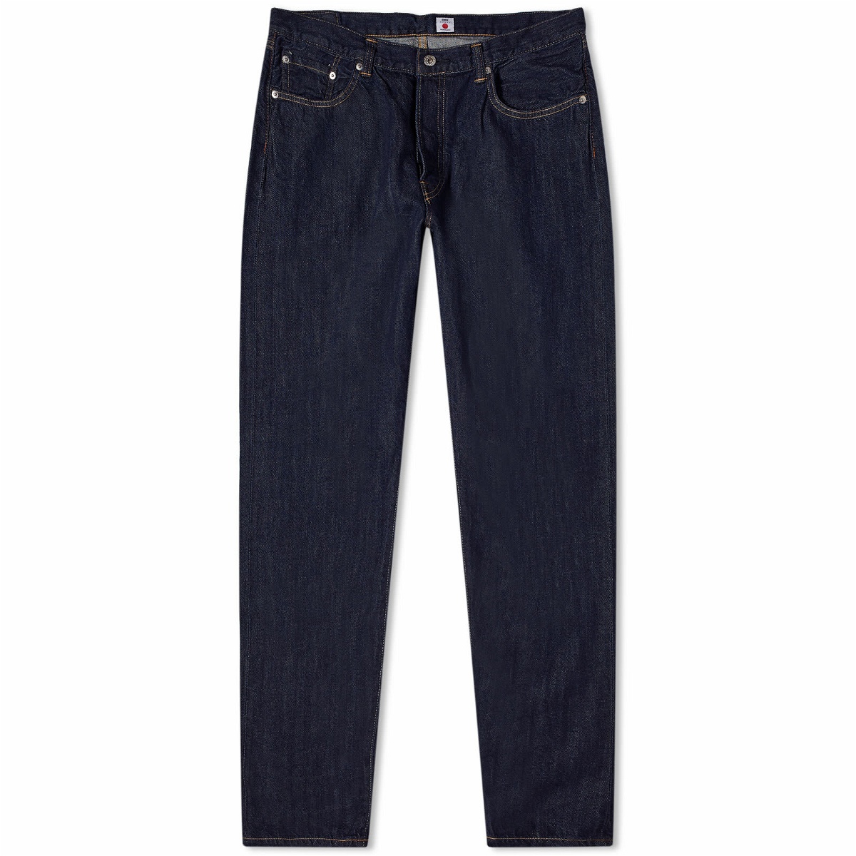 Photo: Edwin Men's Regular Tapered Red Selvedge Jeans in Blue Rinsed
