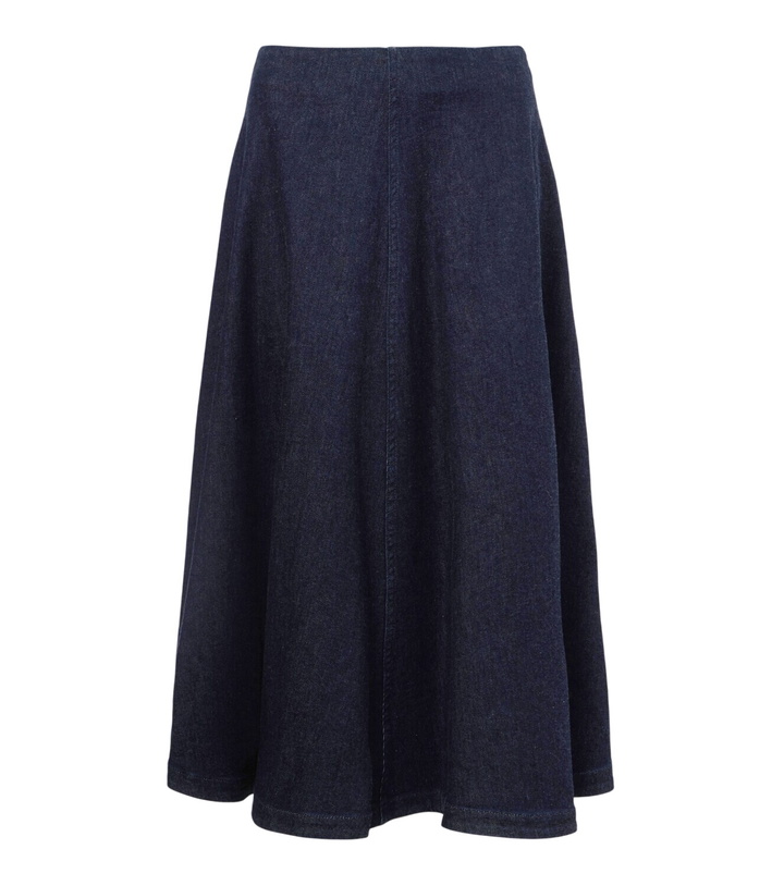 Photo: Altuzarra Varda denim midi skirt