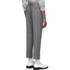 Thom Browne Grey Classic Backstrap Trousers