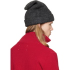 Maison Margiela Gray Wool Beanie