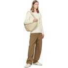 LEMAIRE Beige Large Croissant Bag