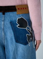 Marni Jeans With Velvet Belt