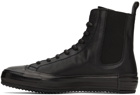 Officine Creative Black Mes 008 High-Top Sneakers