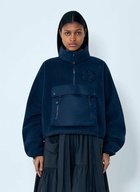 Cecilie Bahnsen High-Neck Fleece Pullover