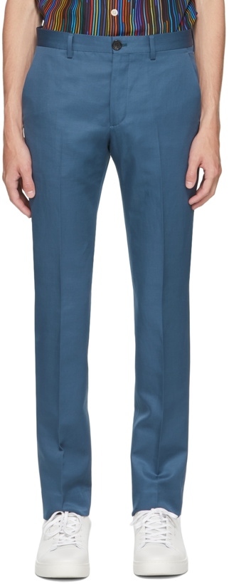 Photo: PS by Paul Smith Blue Chino Trousers