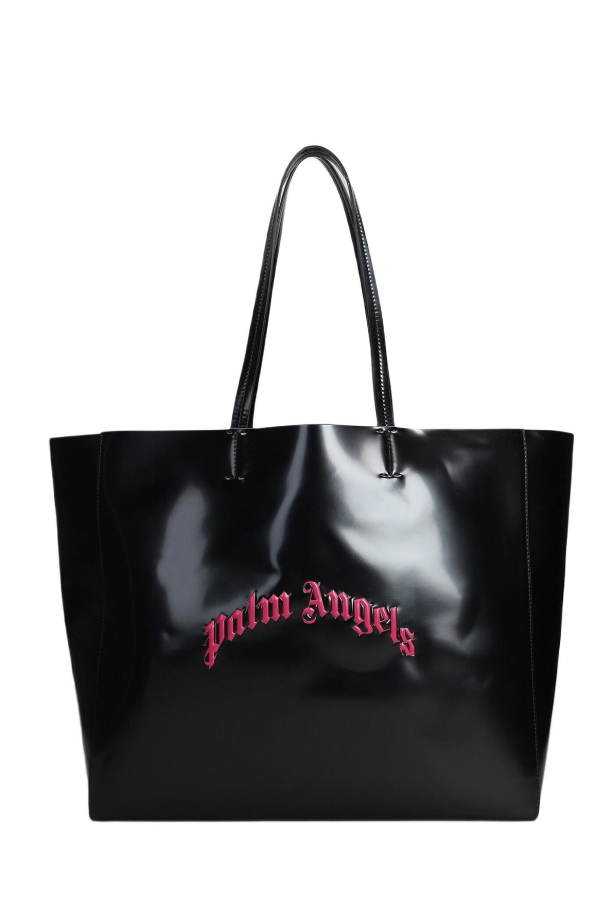 トートバッグ PALM ANGELS Orange Wool Blend Shopping Bag palm-angels-Orange-Wool-Blend-