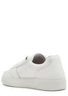 Represent Initial Panelled Leather Sneakers White