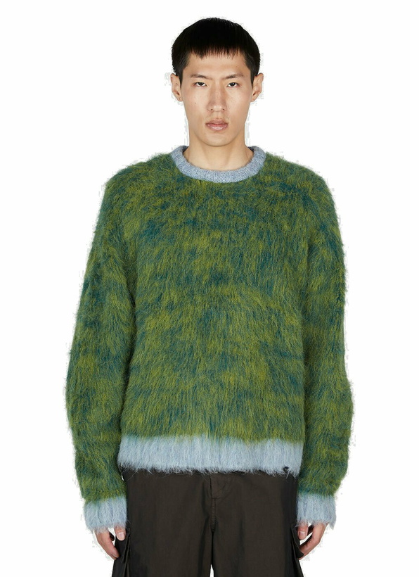 Photo: Brain Dead Marled Sweater unisex Green