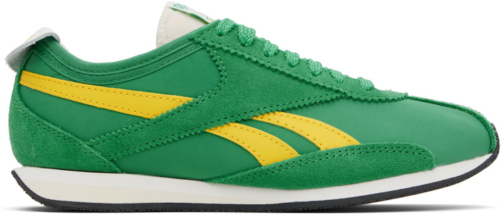 Photo: Reebok Classics Green R400 Sneakers