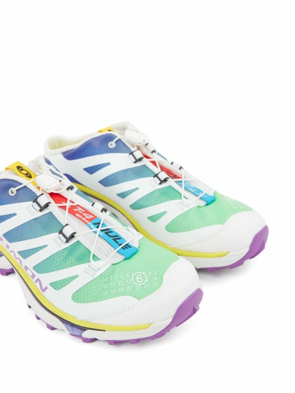 MM6 Maison Margiela X Salomon White XT-4 Low-Top Mules