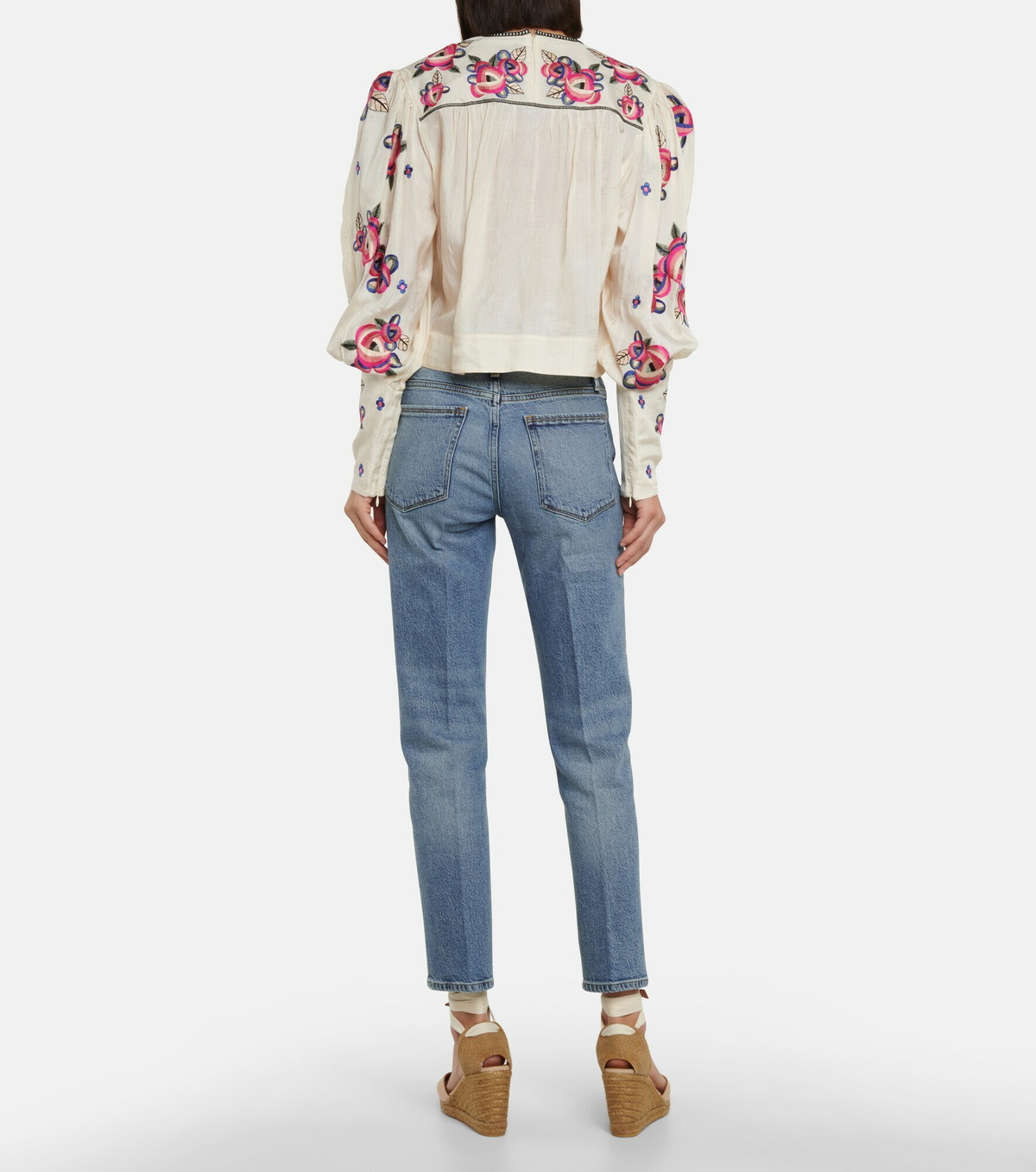 Frame - Le Nouveau straight mid-rise jeans Frame Denim