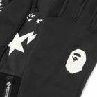 Adidas Men's x BAPE Camo Glove in Black