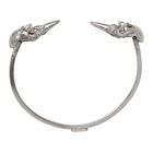 Emanuele Bicocchi Silver Skull Horn Bracelet