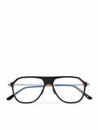 TOM FORD - Aviator-Style Acetate and Gold-Tone Blue Light-Blocking Optical Glasses