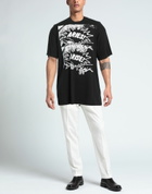Aries Mens T-shirt in Black
