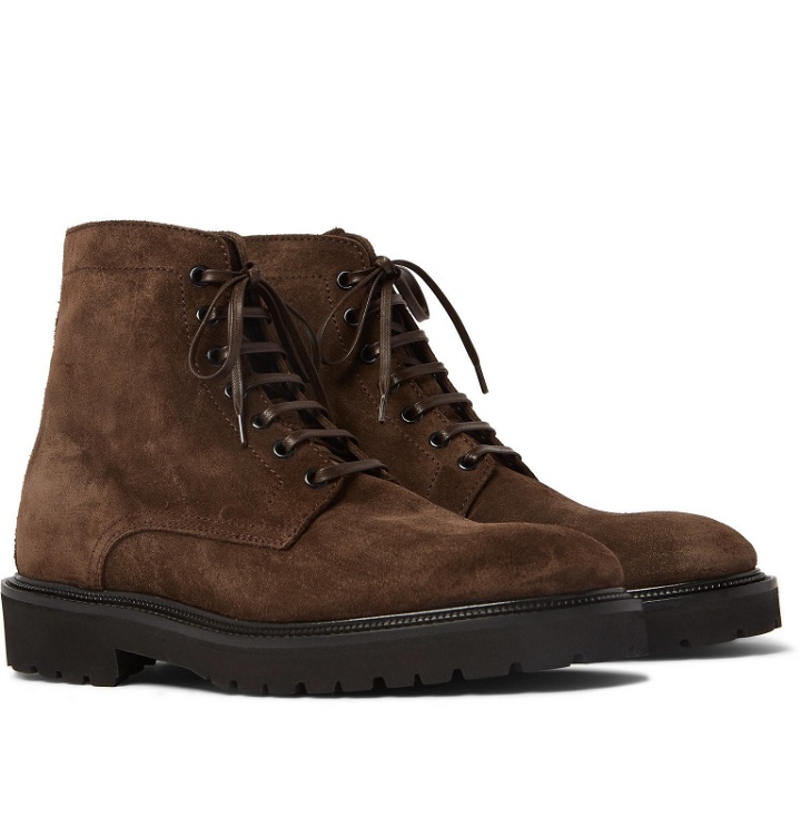 Photo: Paul Smith - Farley Suede Boots - Brown