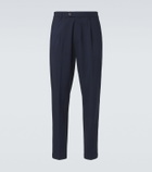 Eleventy Wool-blend straight pants