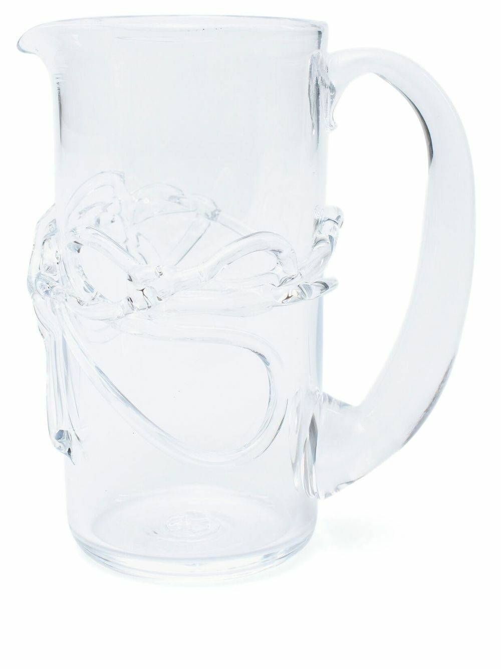 NIKO JUNE White Ivy Glass Jug