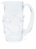 NIKO JUNE White Ivy Glass Jug