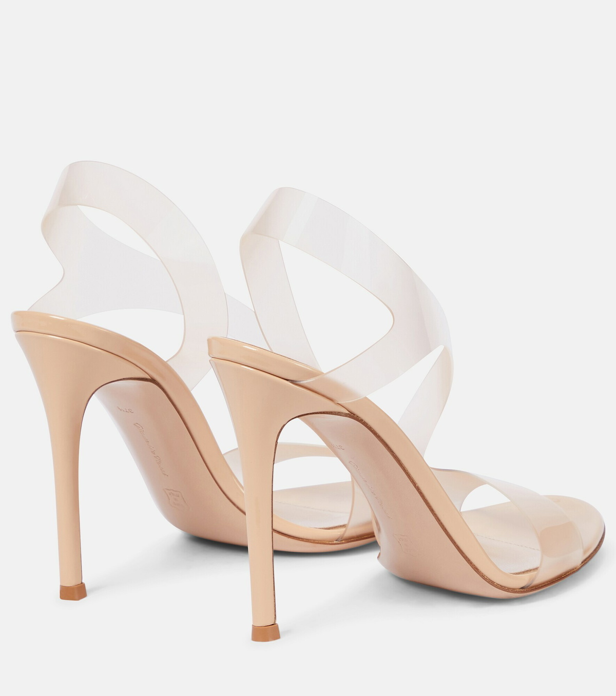 Gianvito Rossi - Metropolis PVC slingback sandals Gianvito Rossi