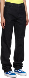 Sky High Farm Workwear Black Straight Leg Jeans