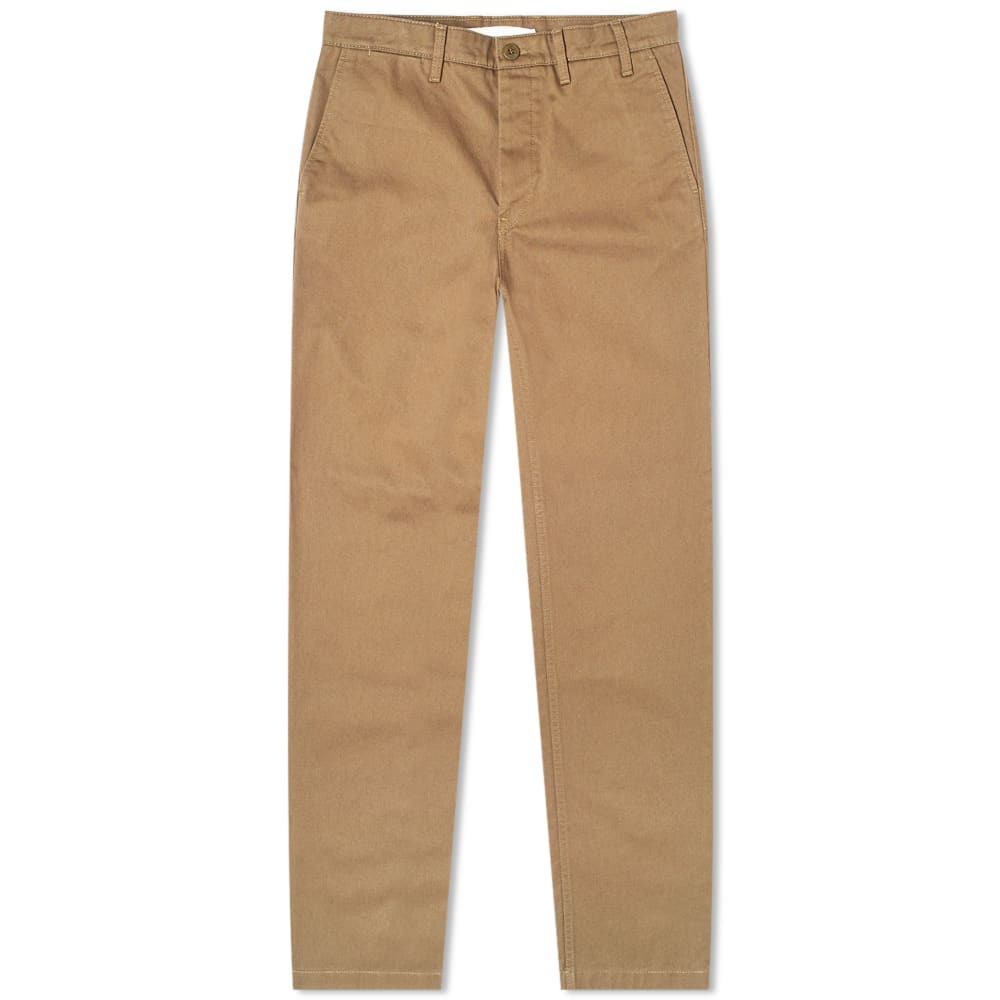 Norse Projects Men's Aros Heavy Chino in Utility Khaki Norse Projects