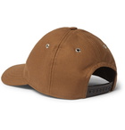 AMI - Logo-Embroidered Cotton-Twill Baseball Cap - Men - Brown