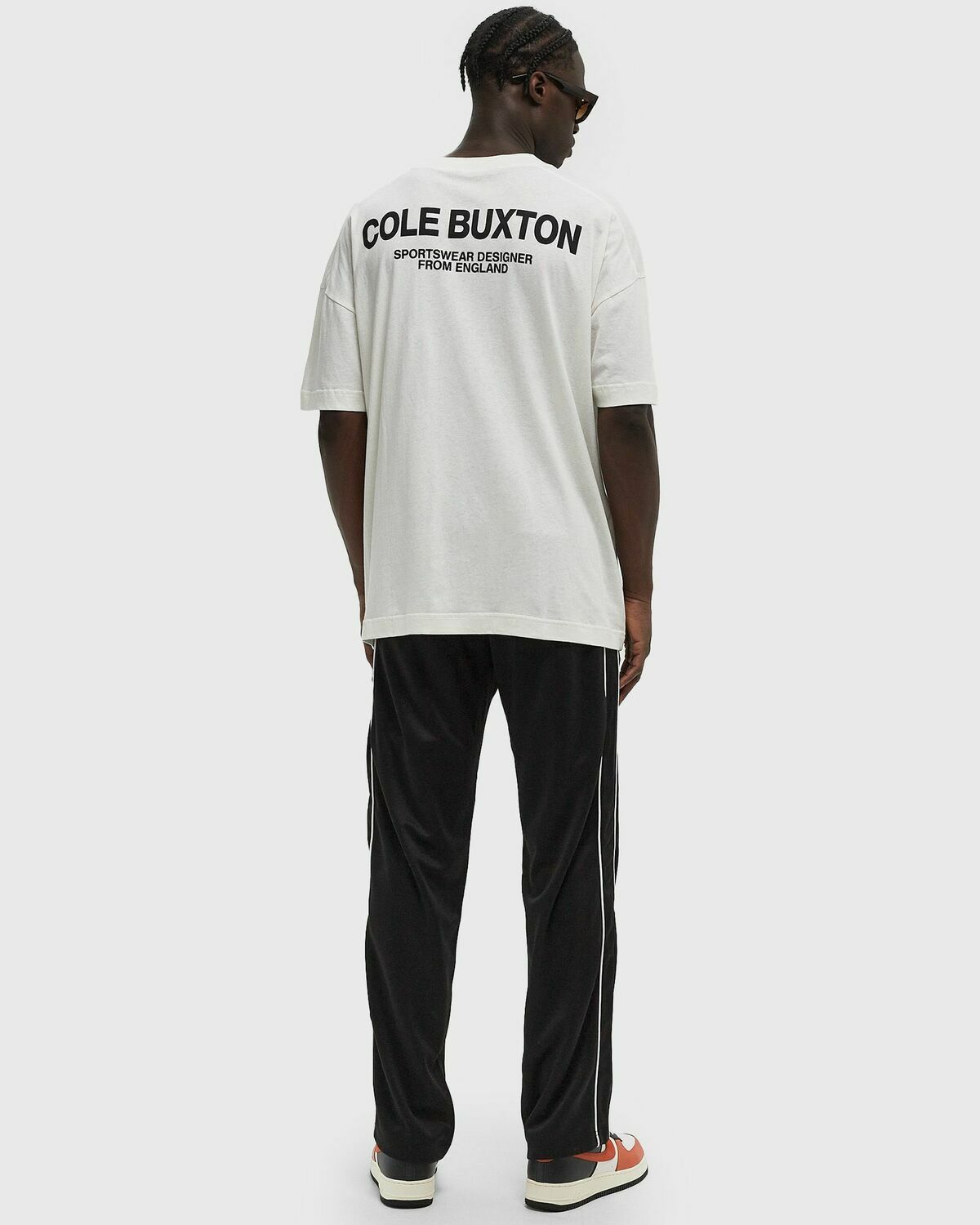 Cole Buxton VINTAGE CB SPORTSWEAR TEE White Mens Shortsleefe
