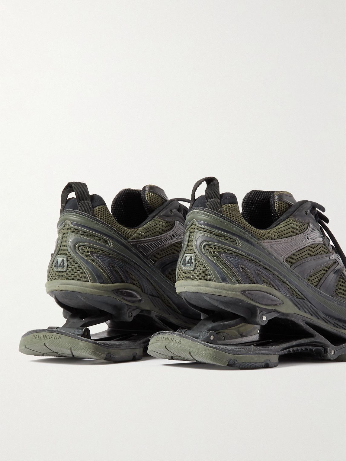 Balenciaga - X-Pander Mesh and Nylon Sneakers - Green Balenciaga