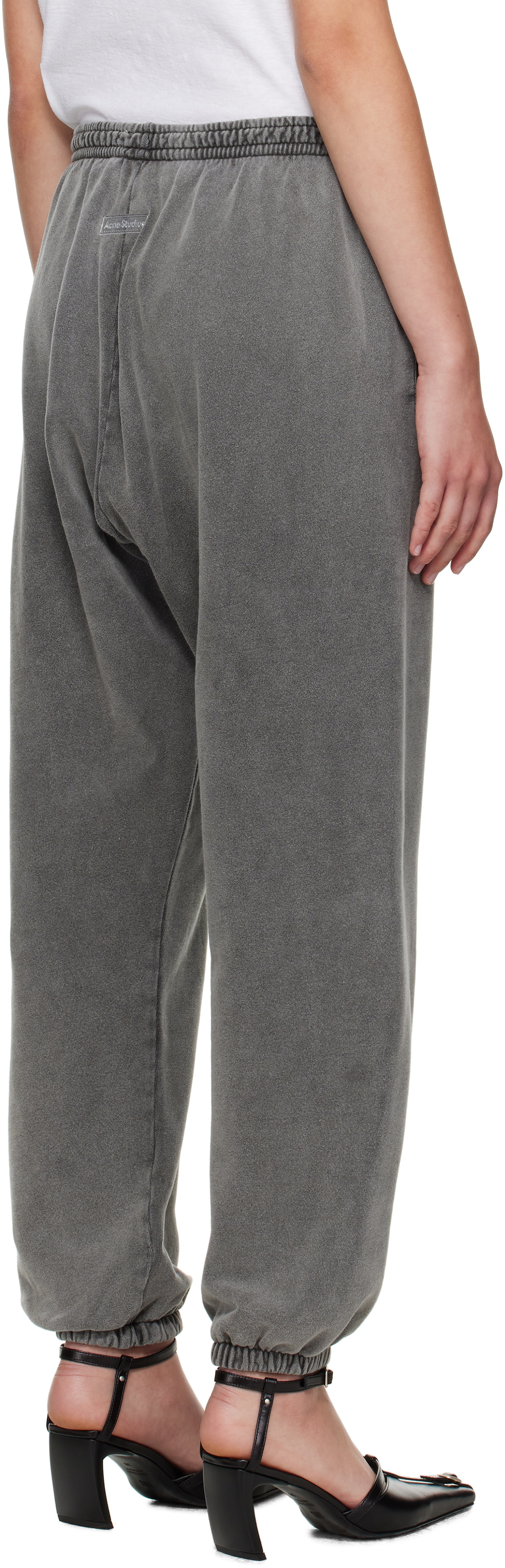 Acne Studios Gray Cotton Sweatpants